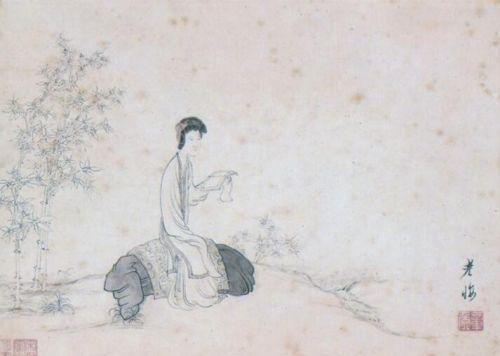 陈洪绶《缥香》